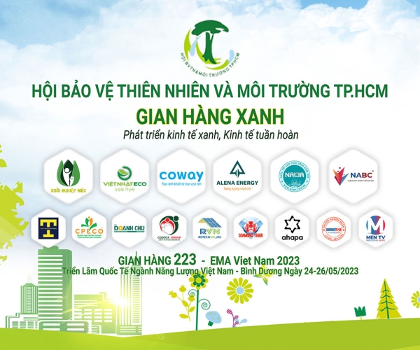 Gian hàng xanh EMA Vietnam 2023: Hướng tới sự phát triển xanh bền vững