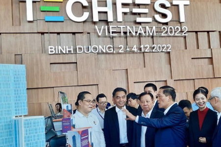 Bình Dương: Khai mạc ngày hội khởi nghiệp đổi mới sáng tạo quốc gia TECHFEST VIETNAM-2022