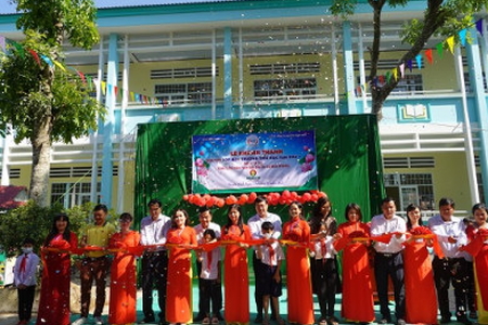 Phân bón Cà Mau khánh thành thêm 6 phòng học mới tại Đồng Tháp