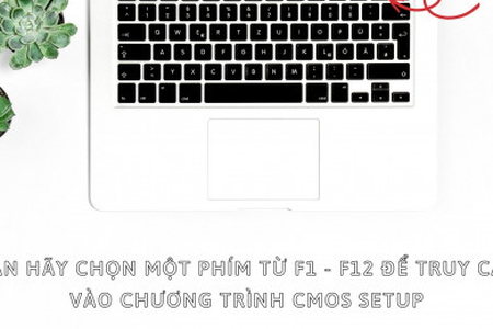 Cách mở laptop không cầm bấm nút nguồn