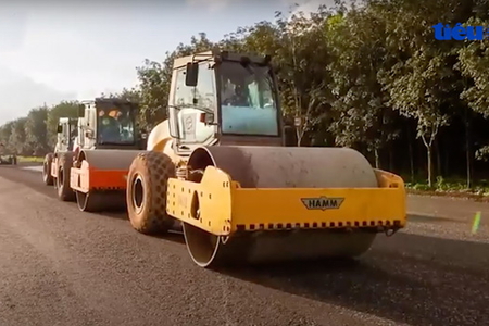 Gấp rút hoàn thiện tuyến Cao tốc Dầu Giây - Phan Thiết đưa vào hoạt động dịp 30/4