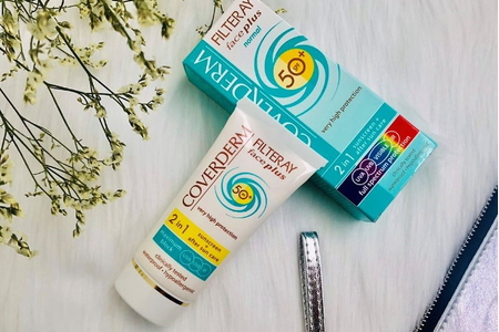 Thu hồi lô sản phẩm kem chống nắng Coverderm Filteray Face Plus SPF không đạt chất lượng