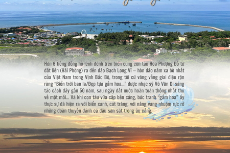 Bạch Long Vĩ: Biển trời bao la đẹp tựa gấm hoa