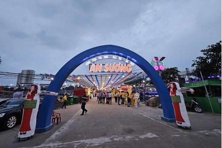 Dự án khu dân cư An Sương, quận 12: Lấy đất công viên mở chợ đêm, dựng hàng trăm ki ốt để cho thuê?