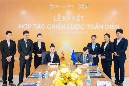 Viện Thẩm Mỹ DIVA hợp tác toàn diện với Nha khoa quốc tế DAISY