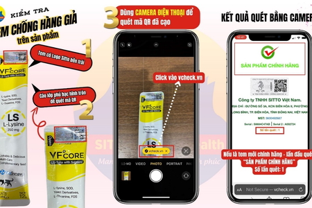 Sitto Việt Nam công bố tem chống giả - tem xác thực chính hãng cho nhãn hàng chăm sóc thú cưng
