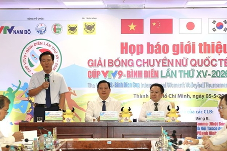 Giải bóng chuyền Cúp VTV9 - Bình Điền 2026 có giải thưởng ước tính hơn 1,2 tỉ đồng