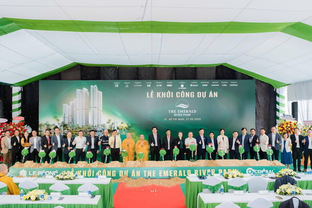 Lê Phong khởi công dự án The Emerald River Park quy mô 2.460 căn