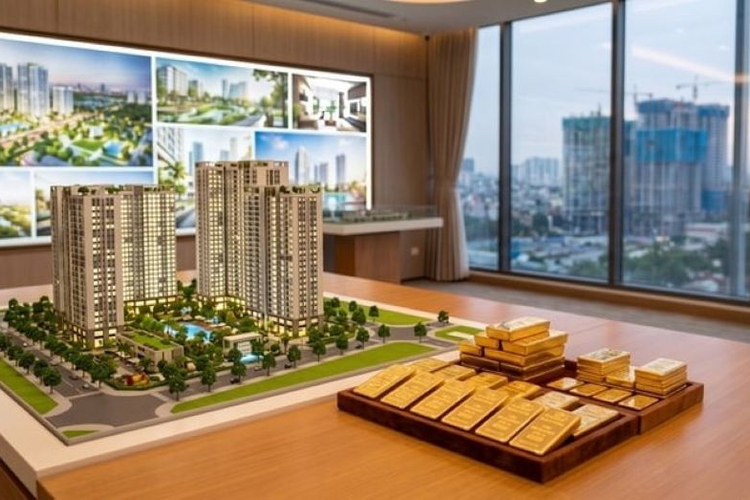 NHNN lưu ý chương trình giao dịch bất động sản bằng vàng