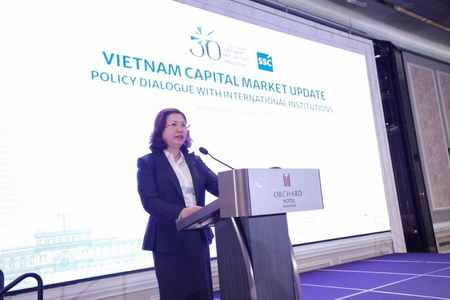 Quy mô vốn hóa thị trường chứng khoán Việt Nam đạt khoảng 410 tỷ USD