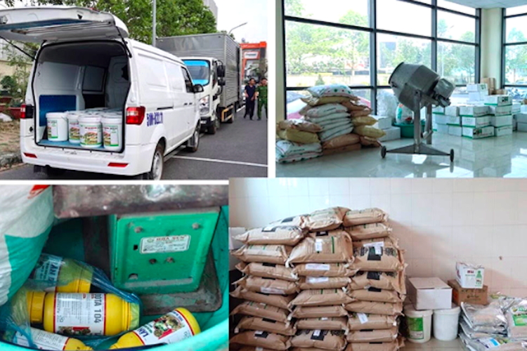 Triệt phá đường dây sản xuất, buôn bán phân bón giả quy mô lớn tại miền Tây