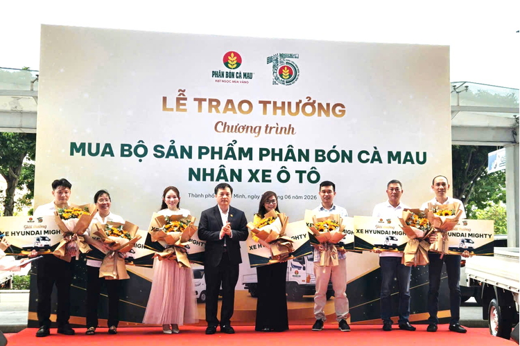 Hơn 14000 đại lý tạo nên sức mạnh thị trường bền vững của Phân bón Cà Mau