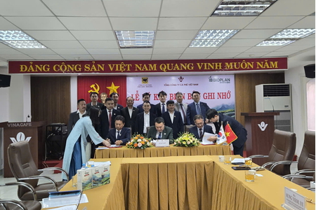 Hợp tác ba bên thúc đẩy ngành cà phê Việt Nam phát triển xanh và hội nhập quốc tế
