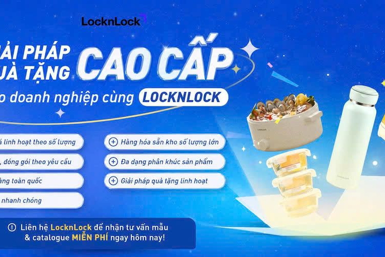 LocknLock mở rộng giải pháp quà tặng doanh nghiệp tại Việt Nam
