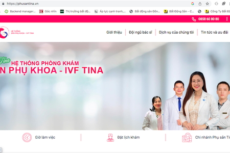 Tước quyền sử dụng giấy phép hoạt động Hệ thống phòng khám sản phụ khoa IVF Tina