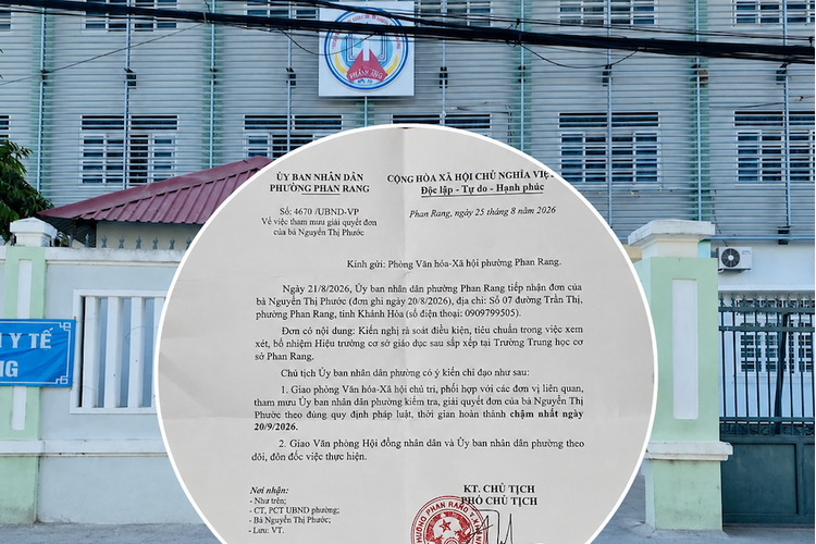 Chỉ đạo rà soát tiêu chuẩn bổ nhiệm Hiệu trưởng Trường THCS Phan Rang
