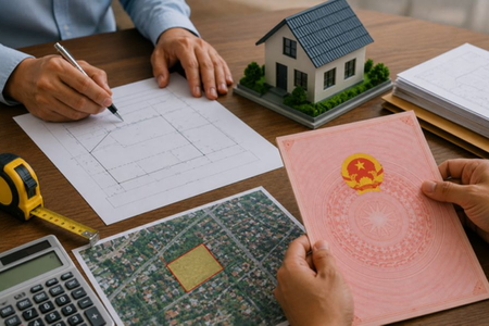Sổ đỏ cấp năm 2007 có phải xác định lại diện tích đất ở?