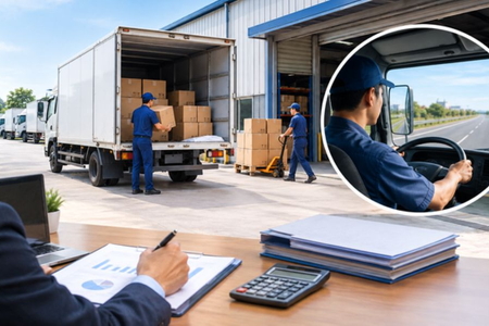 Xe chở hàng nội bộ của doanh nghiệp có phải là kinh doanh vận tải?
