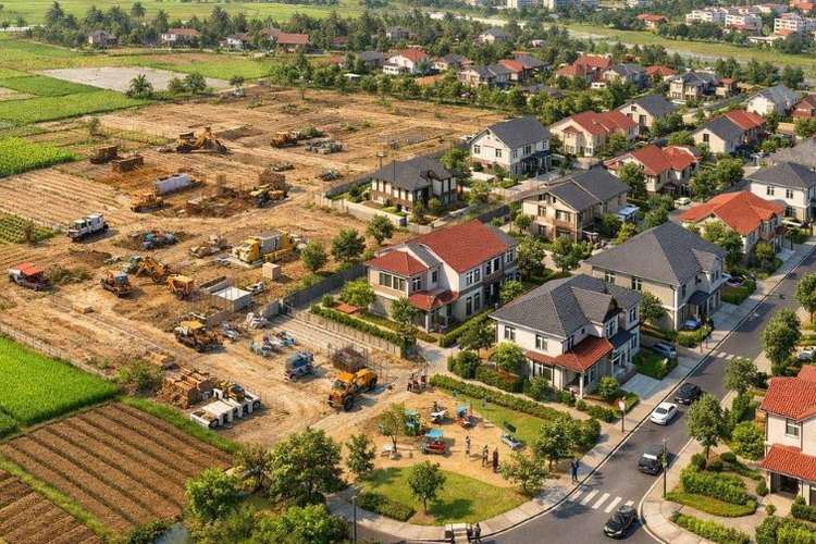 Đất nông nghiệp có nhà xây từ 1998, nay chuyển sang đất ở có bị phạt?