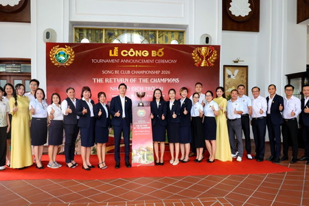 Song Be Club Championship 2026: Nhà vô địch trở lại - Khẳng định bản lĩnh, chinh phục vinh quang