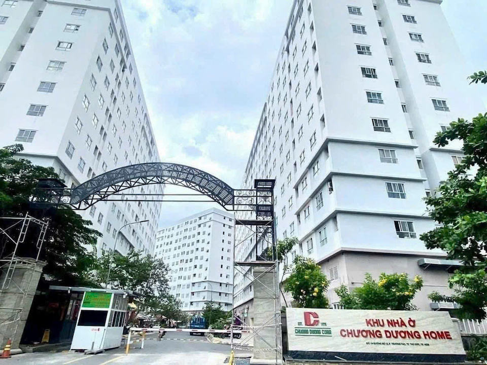 Trộm "vét sạch" hơn 700m cáp đồng tại chung cư Chương Dương Home