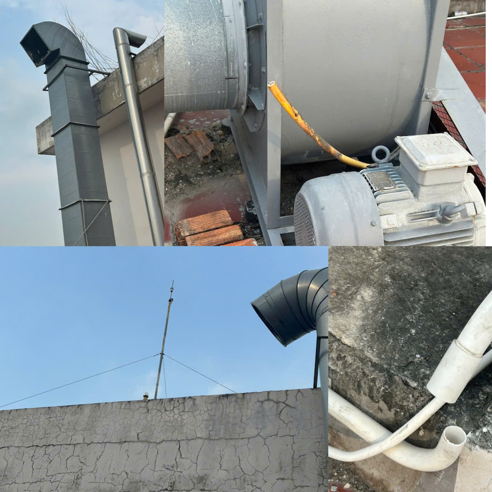 Trộm "vét sạch" hơn 700m cáp đồng tại chung cư Chương Dương Home