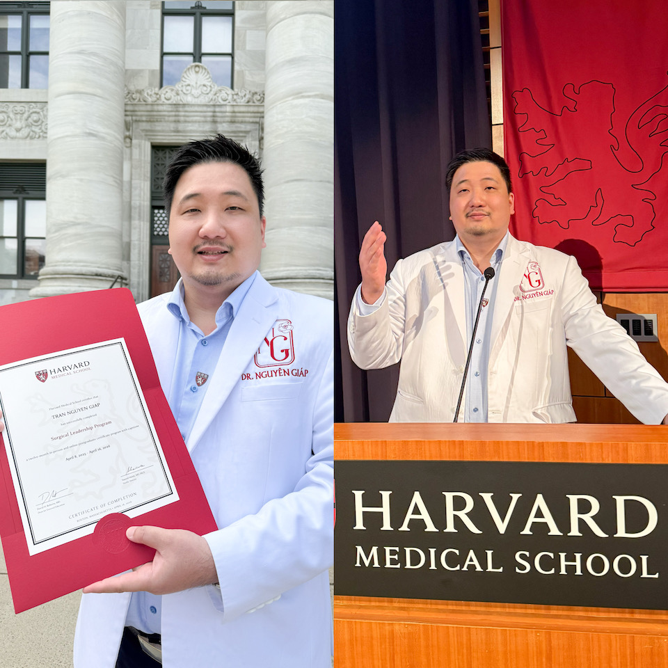 Hành trình 13 năm chinh phục Harvard của BS. Nguyên Giáp và lời tri ân hai người thầy vĩ đại