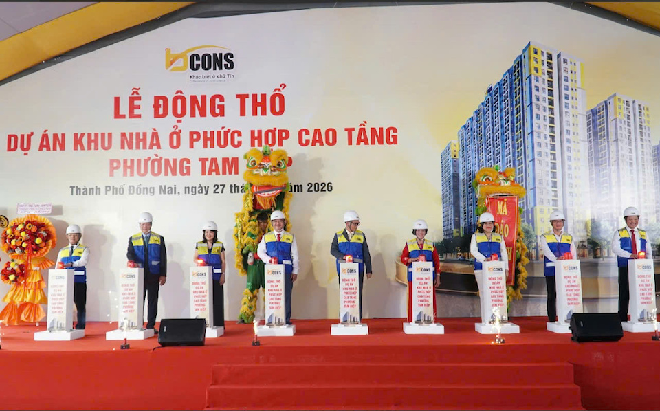 Khởi công dự án 4.500 tỷ đồng tại Tam Hiệp: Khoác “áo mới” cho diện mạo lõi đô thị Đồng Nai