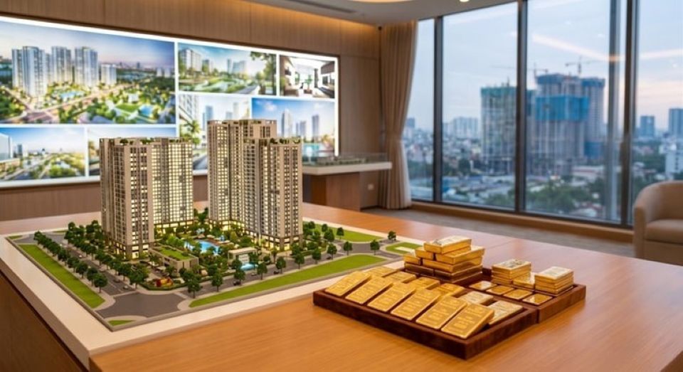 NHNN lưu ý chương trình giao dịch bất động sản bằng vàng