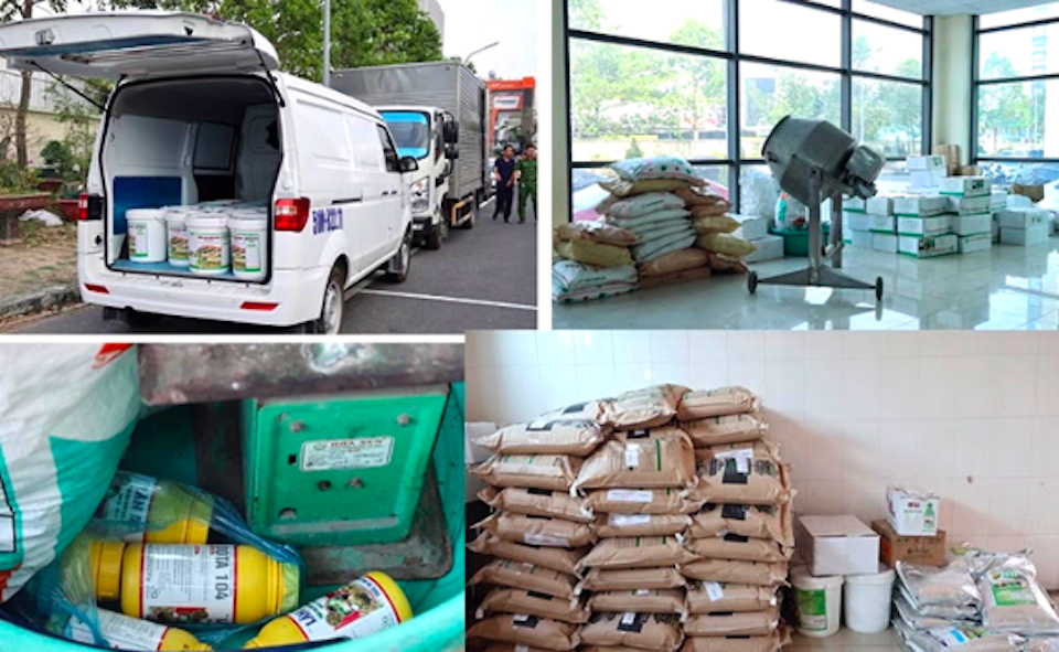 Triệt phá đường dây sản xuất, buôn bán phân bón giả quy mô lớn tại miền Tây
