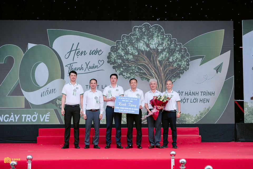 "Hẹn Ước Thanh Xuân" đưa cựu học sinh THPT Lê Lợi hội ngộ sau 20 năm