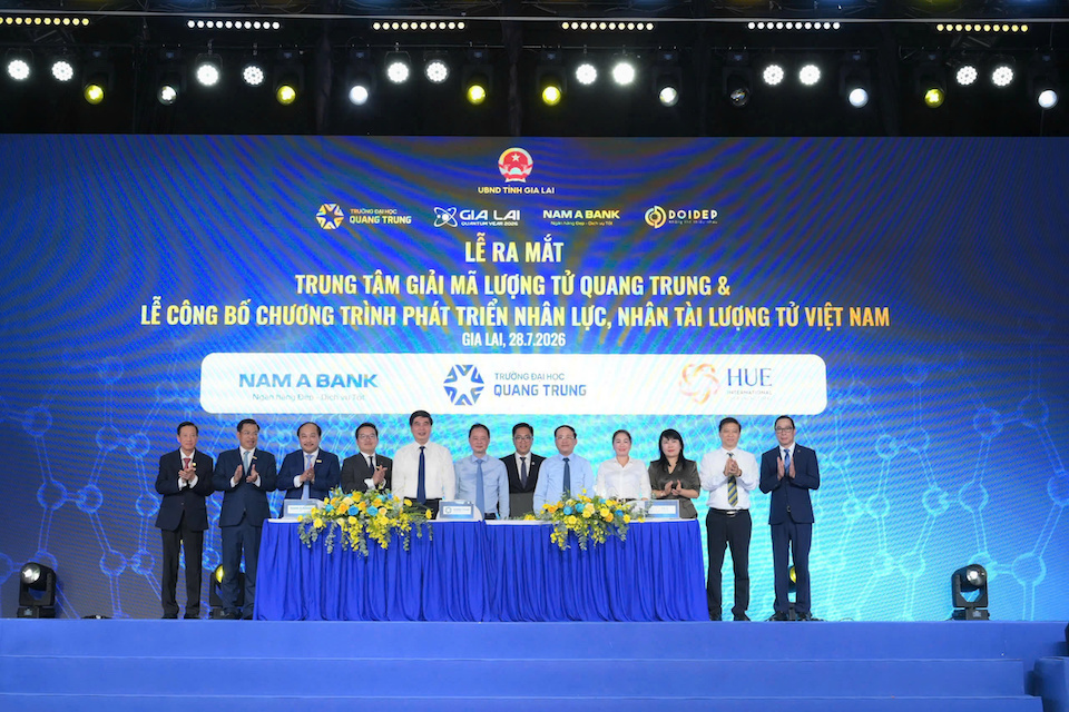 Thành lập trung tâm giải mã lượng tử Quang Trung: Điểm đến của công nghệ tương lai