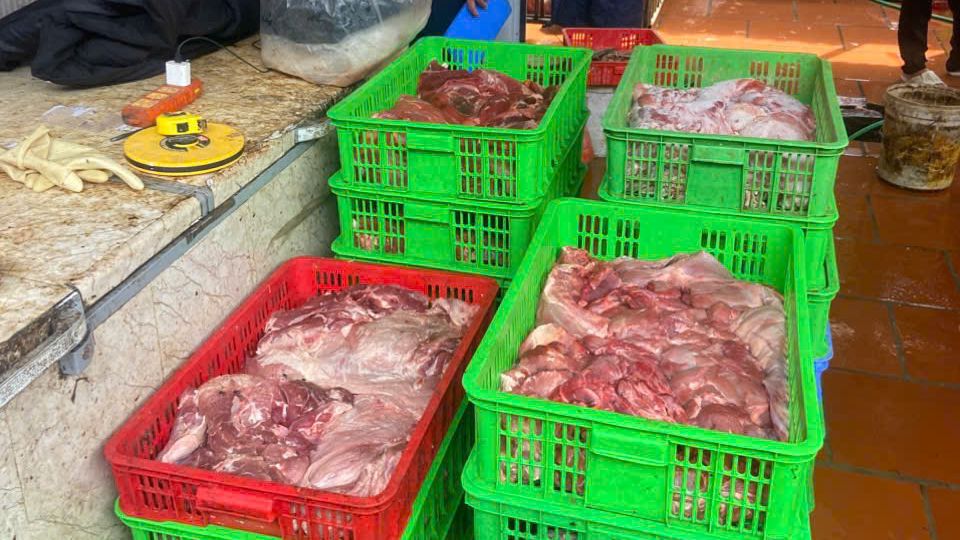 Chuyển cơ quan điều tra vụ gần 1 tấn thịt lợn nghi nhiễm dịch tả lợn châu Phi tại Hưng Yên