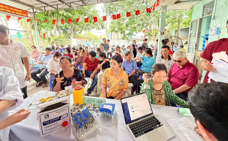 TPHCM: Phường Bình Hòa nỗ lực để 100% người dân được khám sức khỏe miễn phí