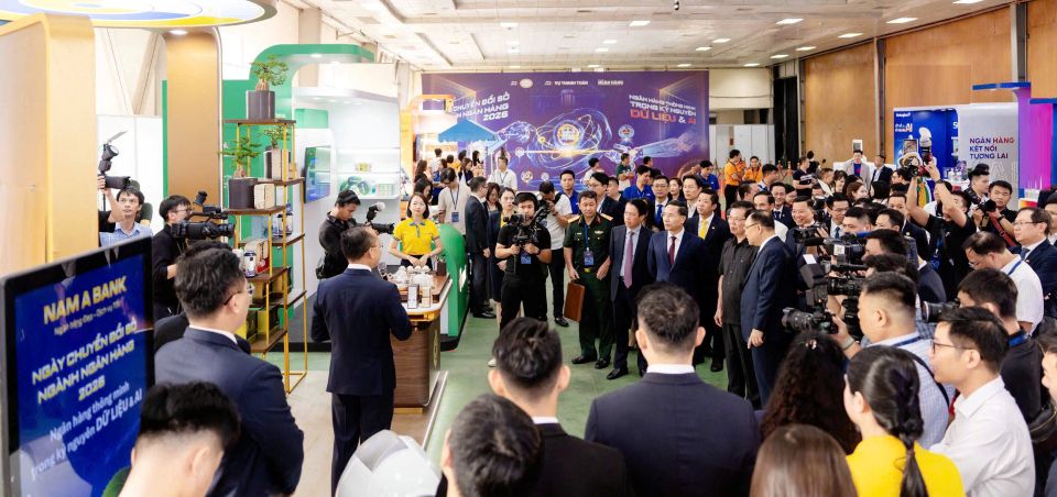 Nam A Bank tại Sự kiện Chuyển đổi số ngành Ngân hàng 2026:Giao điểm của AI, Big Data và bản sắc Việt