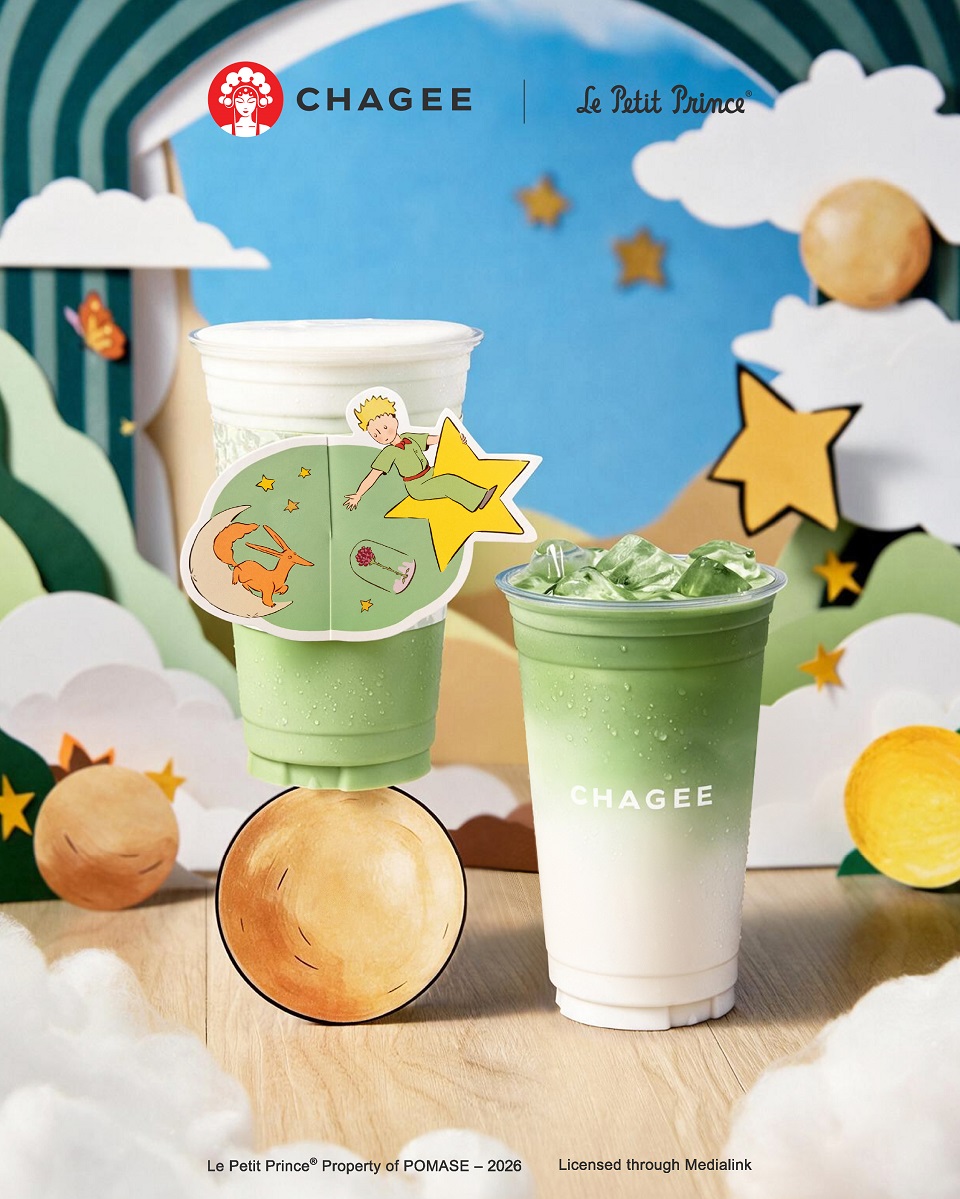 CHAGEE hợp tác "Hoàng Tử Bé" ra mắt dòng Matcha mới