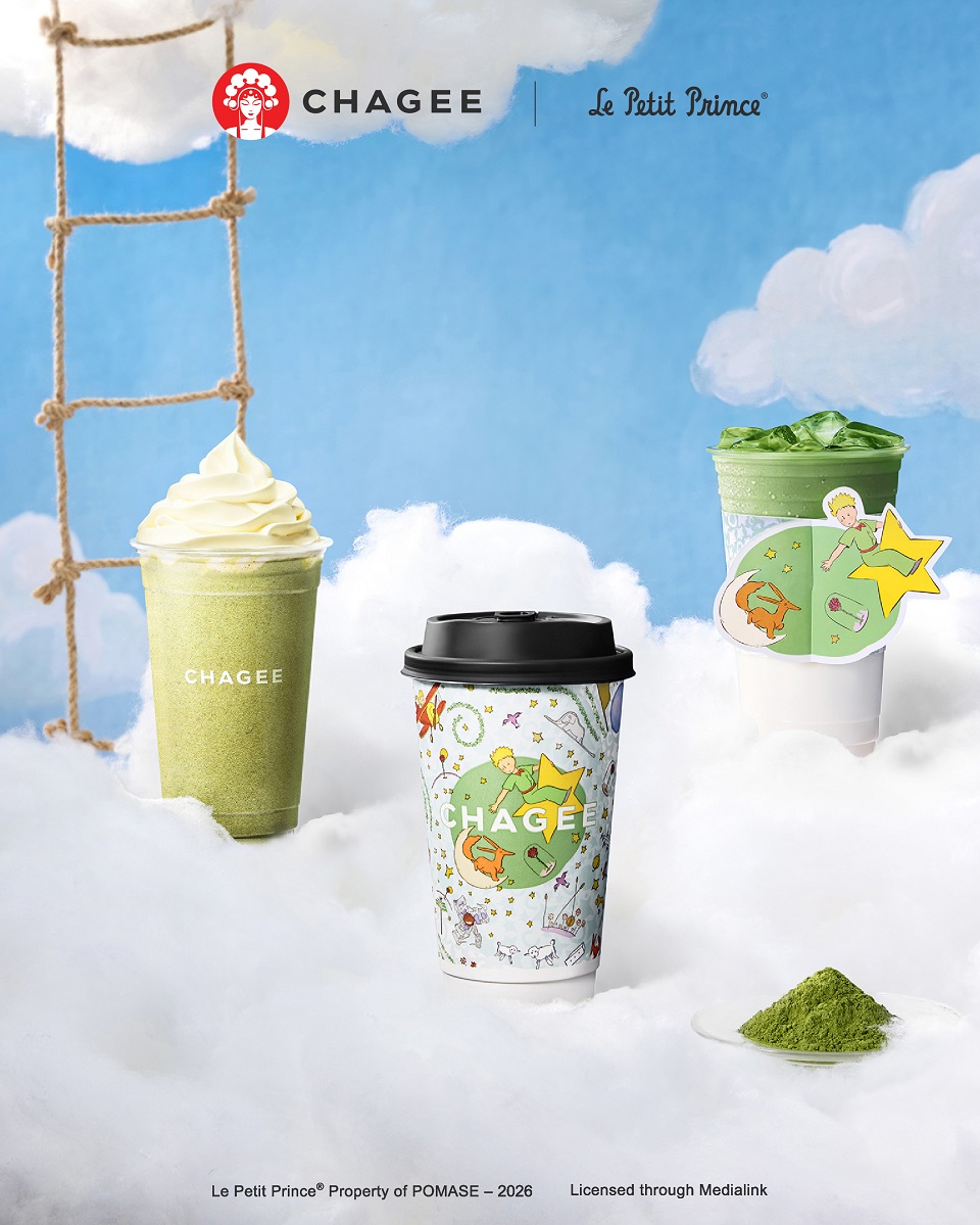 CHAGEE hợp tác "Hoàng Tử Bé" ra mắt dòng Matcha mới