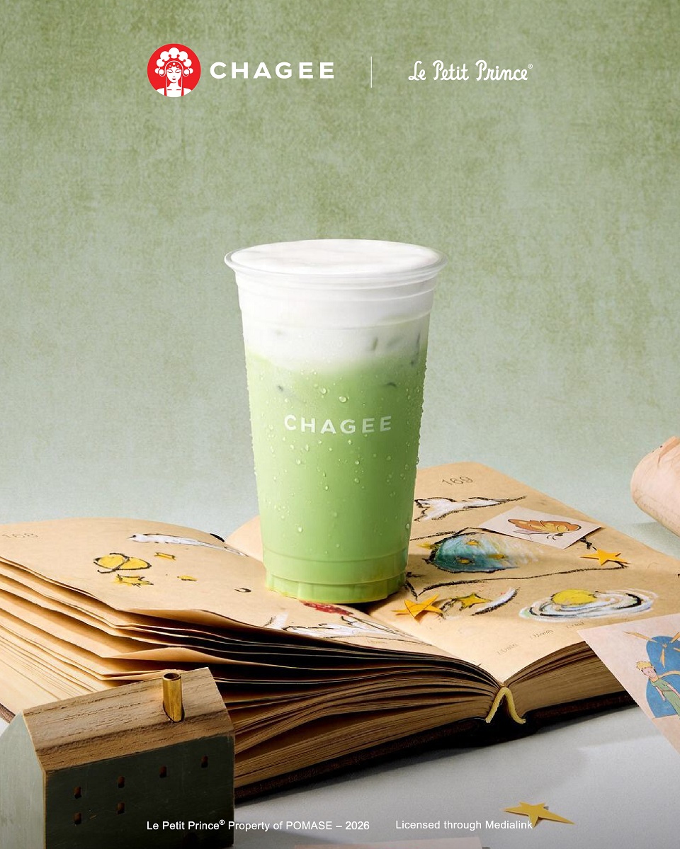 CHAGEE hợp tác "Hoàng Tử Bé" ra mắt dòng Matcha mới
