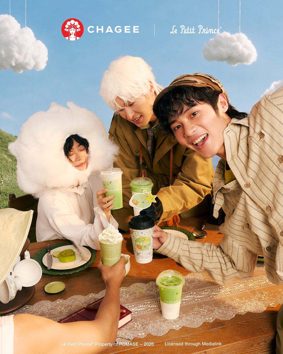 CHAGEE hợp tác "Hoàng Tử Bé" ra mắt dòng Matcha mới