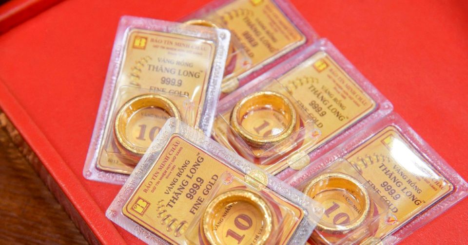 Giá vàng ngày 30/9/2026: Vàng trong nước tăng nhẹ