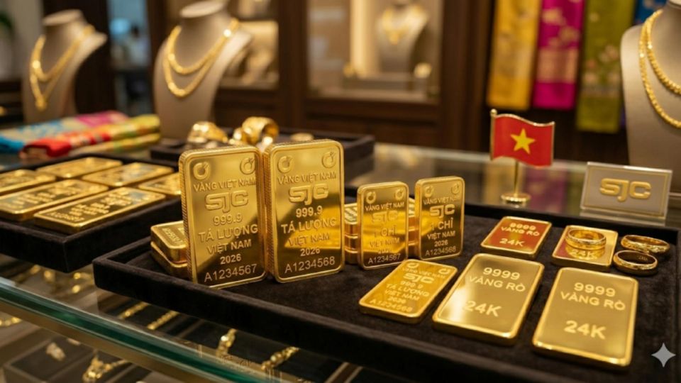 Giá vàng ngày 2/10/2026: Vàng miếng tiếp tục tăng mạnh, áp sát mốc 144,3 triệu đồng/lượng