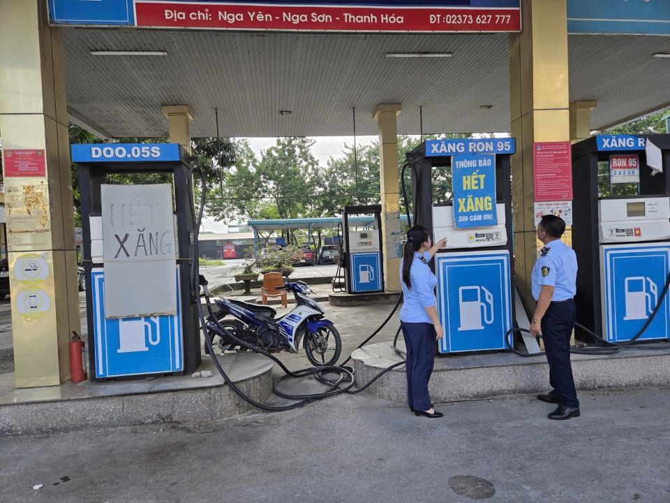 Thanh Hóa: Xử phạt 50 triệu đồng doanh nghiệp kinh doanh xăng dầu khi giấy phép đã hết hiệu lực
