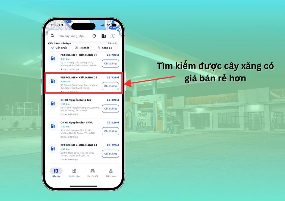 Petrolimex giảm thêm 300 đồng/lít xăng, dầu so với giá điều hành