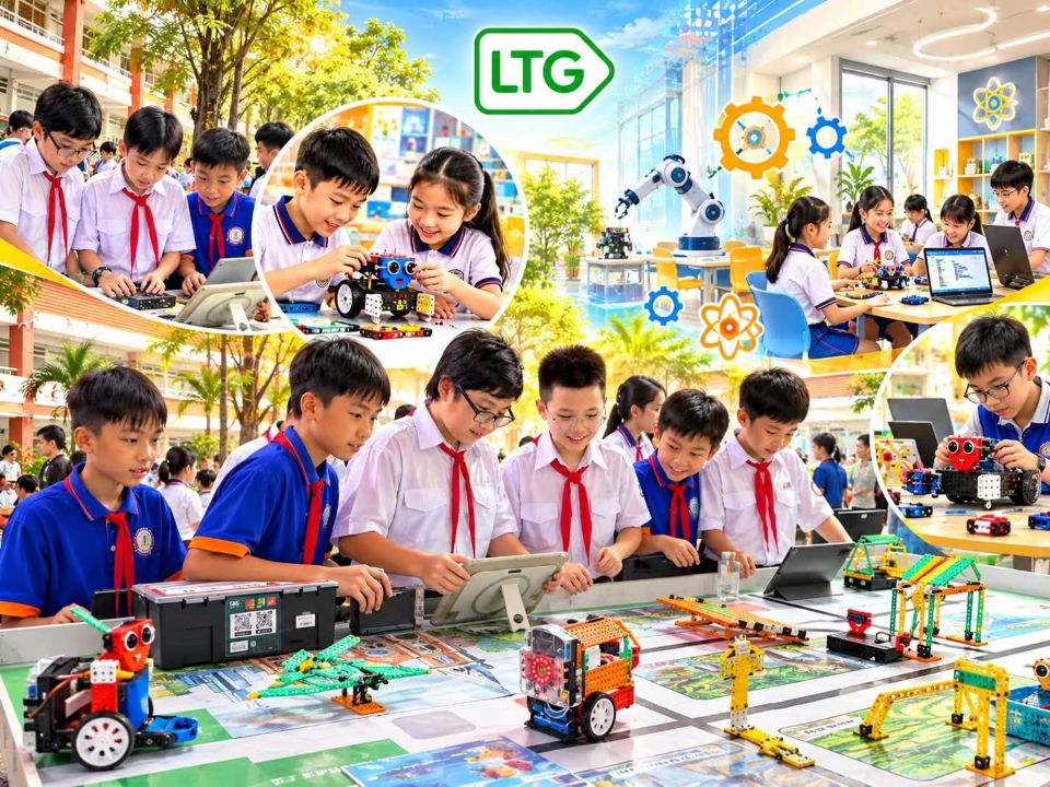 LTG GROUP: 5 năm kiên trì đưa STEM, Robotics vào trường học, sẵn sàng đồng hành cùng chính sách giáo