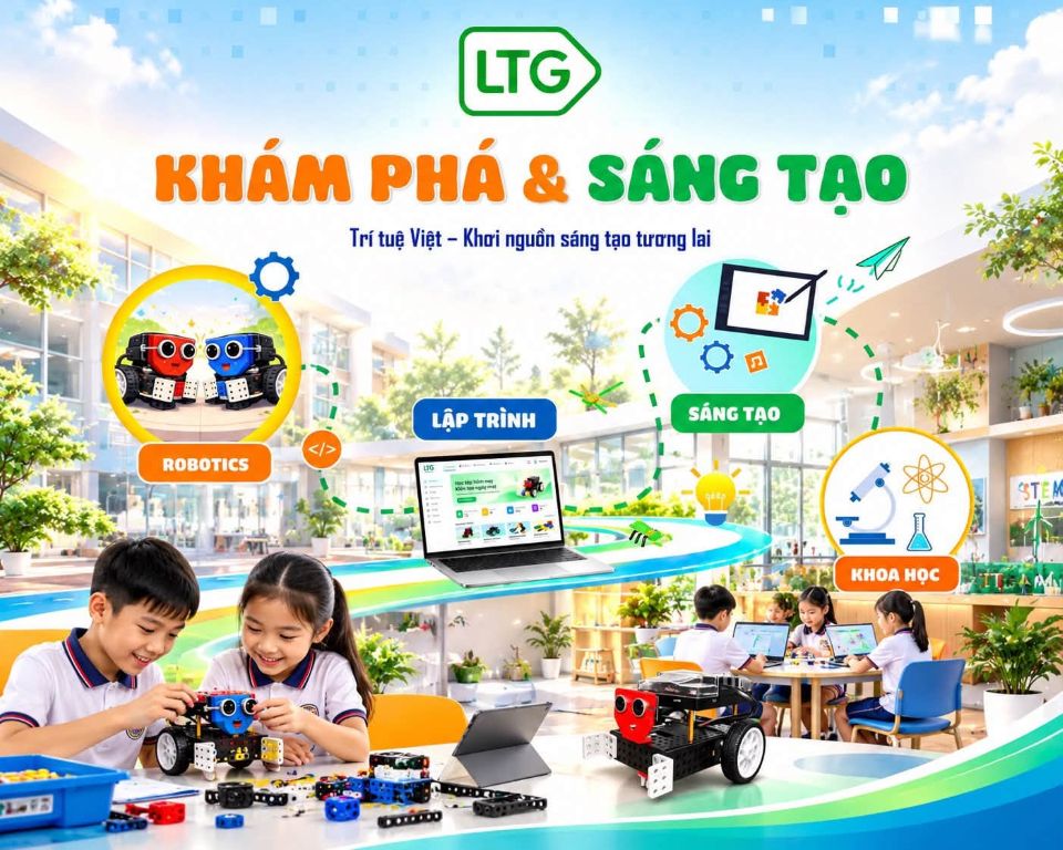 LTG GROUP: 5 năm kiên trì đưa STEM, Robotics vào trường học, sẵn sàng đồng hành cùng chính sách giáo
