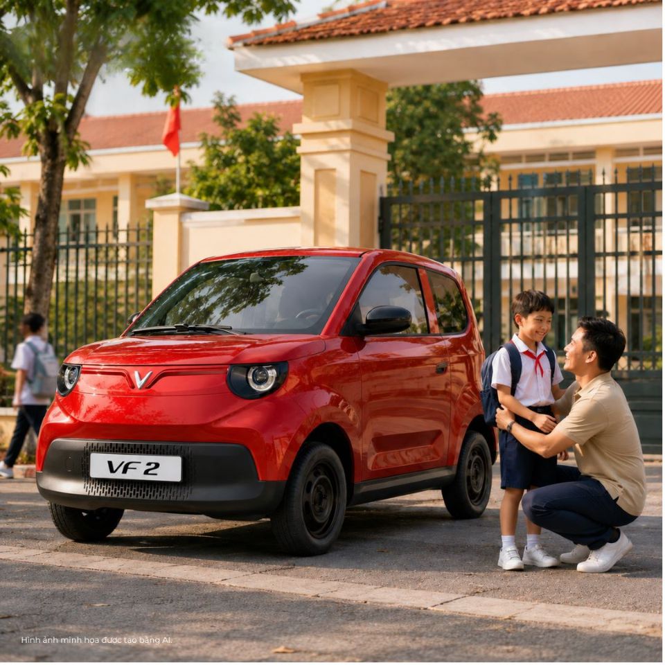 VF 2 “gỡ” những băn khoăn nào cho các gia đình muốn đổi xe máy lên ô tô?