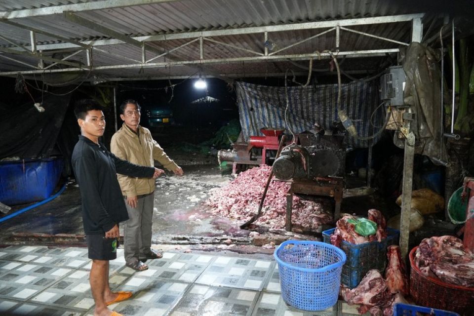 Triệt phá đường dây tiêu thụ khoảng 400 tấn heo bệnh, heo chết, thu lợi trên 10 tỷ đồng