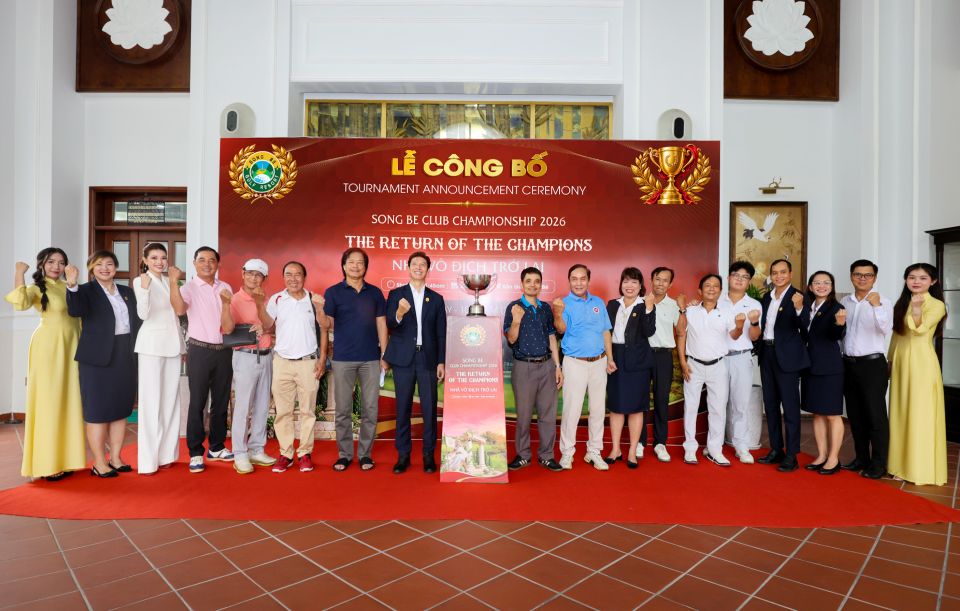 Song Be Club Championship 2026: Nhà vô địch trở lại - Khẳng định bản lĩnh, chinh phục vinh quang