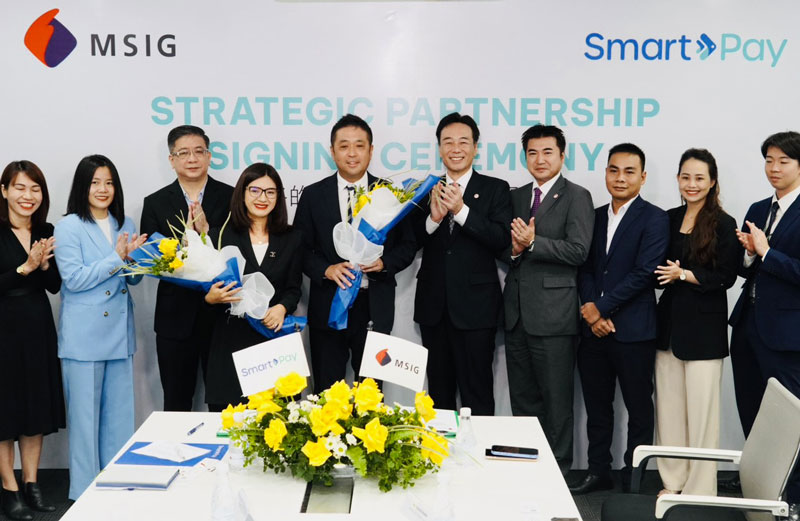 Bảo hiểm MSIG Việt Nam và SmartPay hợp tác chiến lược phân phối bảo hiểm tại Việt Nam