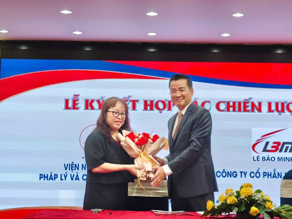 Ông Thái Ngọc Sơn - Viện Trưởng Viện Nghiên cứu Pháp lý & Công chúng ILPAI phát biểu tại buổi Lễ.